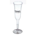 5 Oz. 2-Piece Tulip Champagne Glass - Clear & Classic Crystal  Cups
